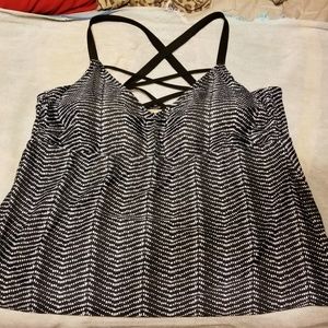 Ava & Viv swim suit plus size tankini